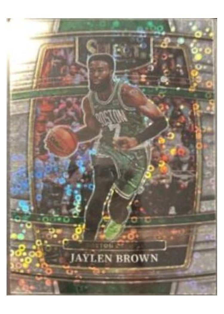 2021-22 Panini Select Base Set Jaylen Brown #162 card