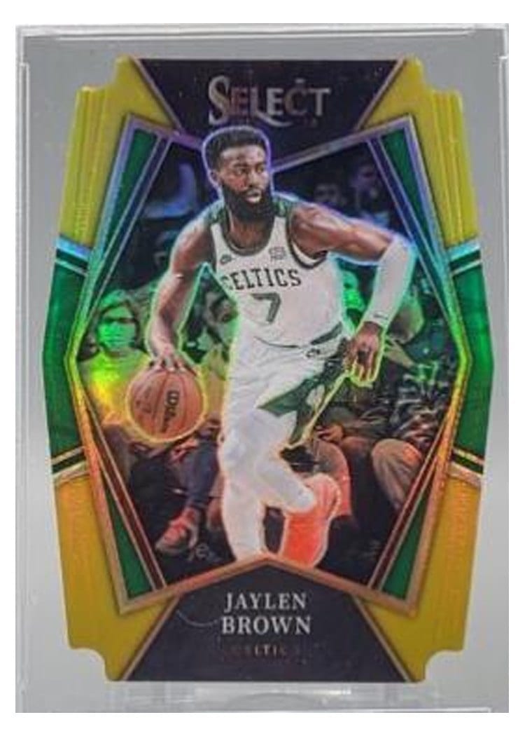 2021-22 Panini Select Base Set Jaylen Brown #162 card