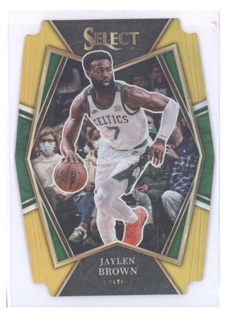 2021-22 Panini Select Base Set Jaylen Brown #162 card