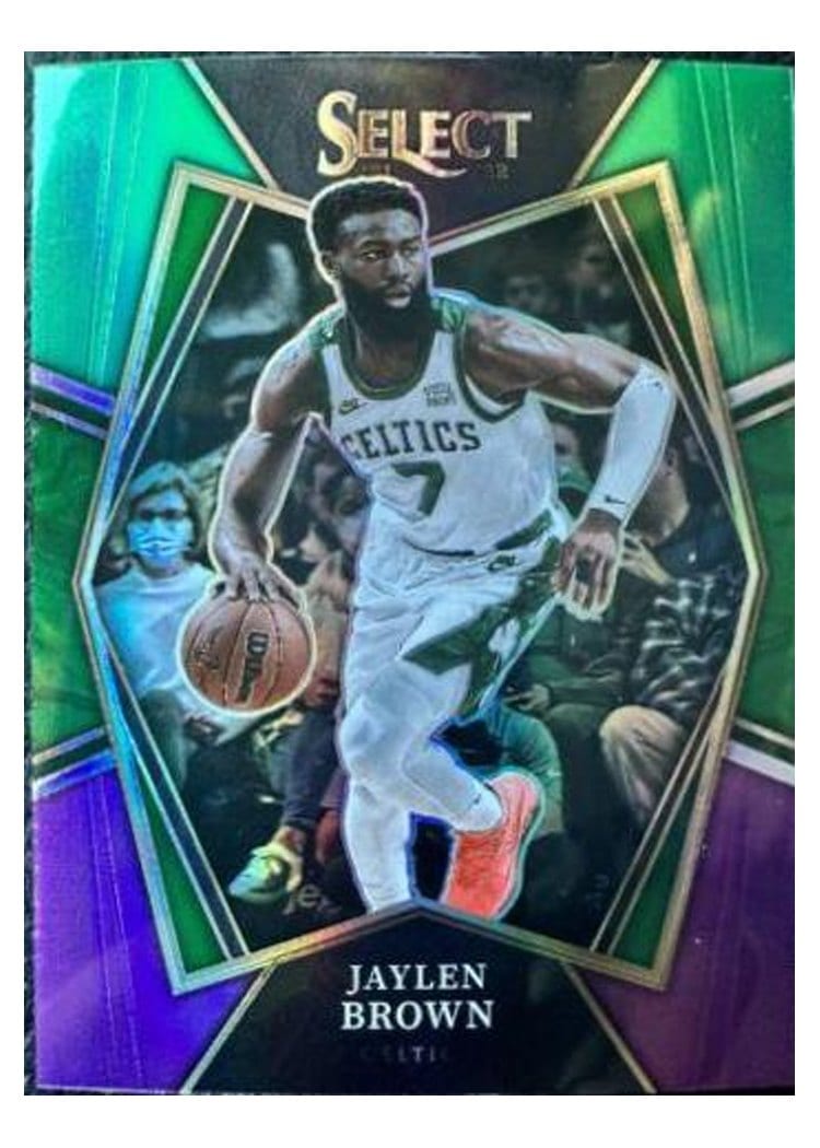 2021-22 Panini Select Base Set Jaylen Brown #162 card