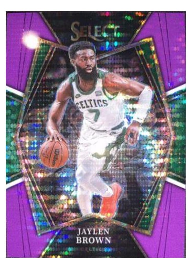 2021-22 Panini Select Base Set Jaylen Brown #162 card