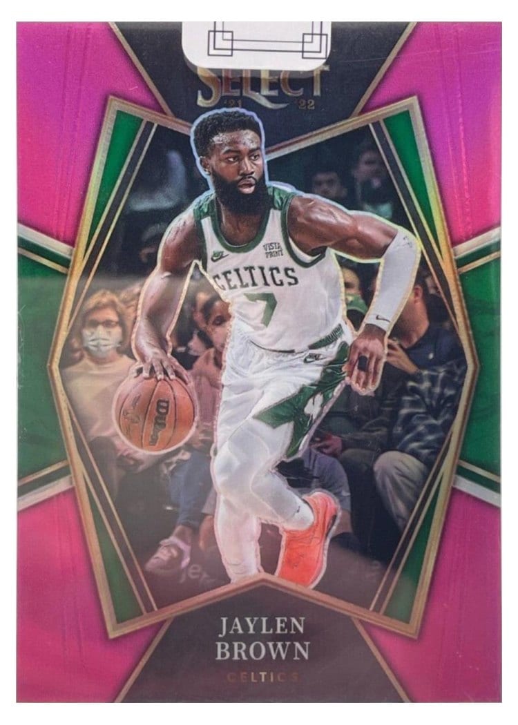 2021-22 Panini Select Base Set Jaylen Brown #162 card
