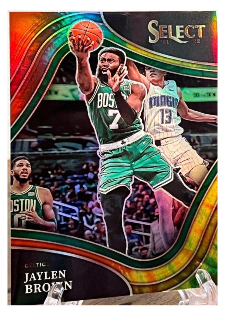 2021-22 Panini Select Base Set Jaylen Brown #294 card