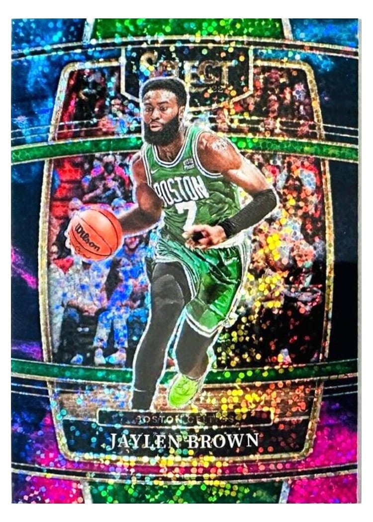 2021-22 Panini Select Base Set Jaylen Brown #67 card