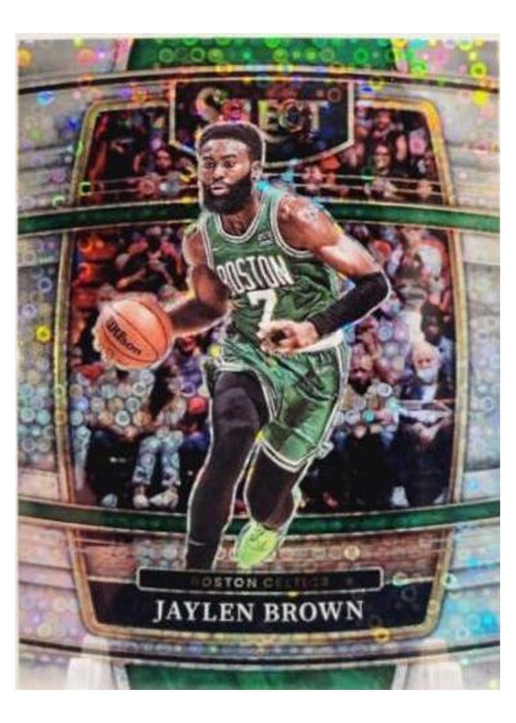 2021-22 Panini Select Base Set Jaylen Brown #67 card