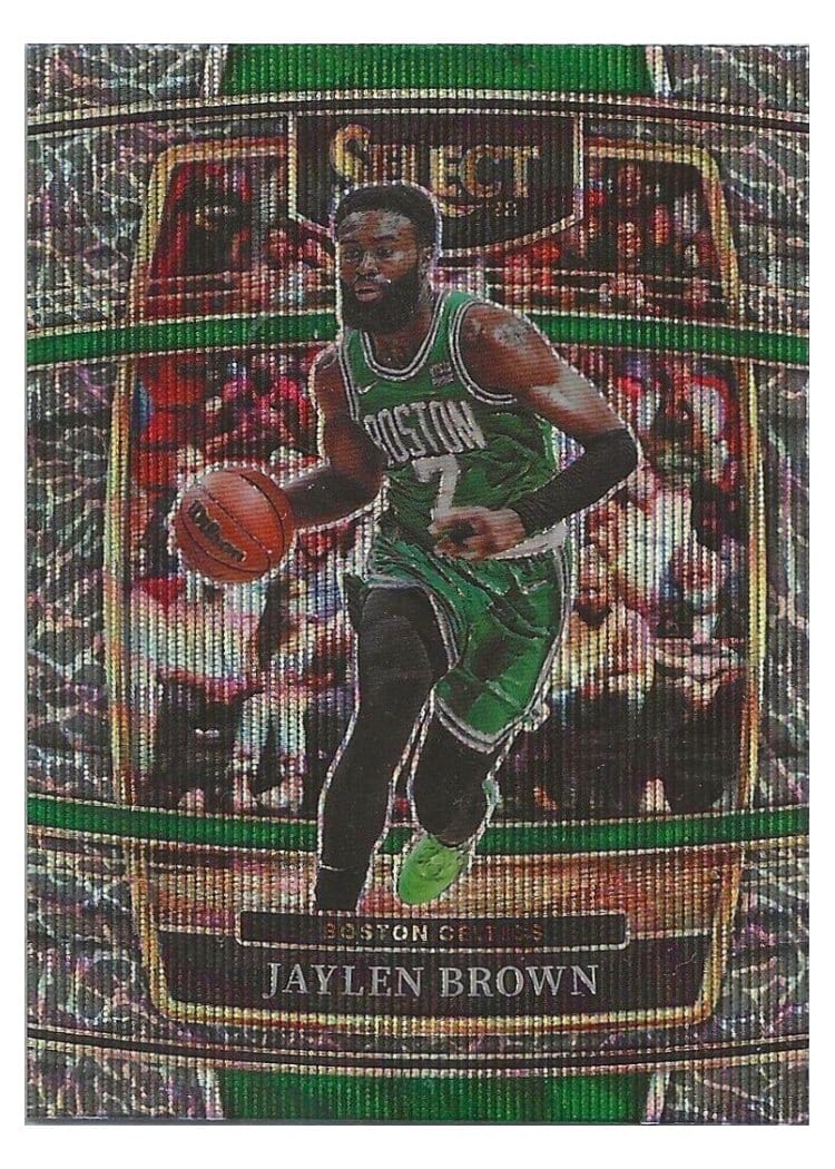 2021-22 Panini Select Base Set Jaylen Brown #67 card
