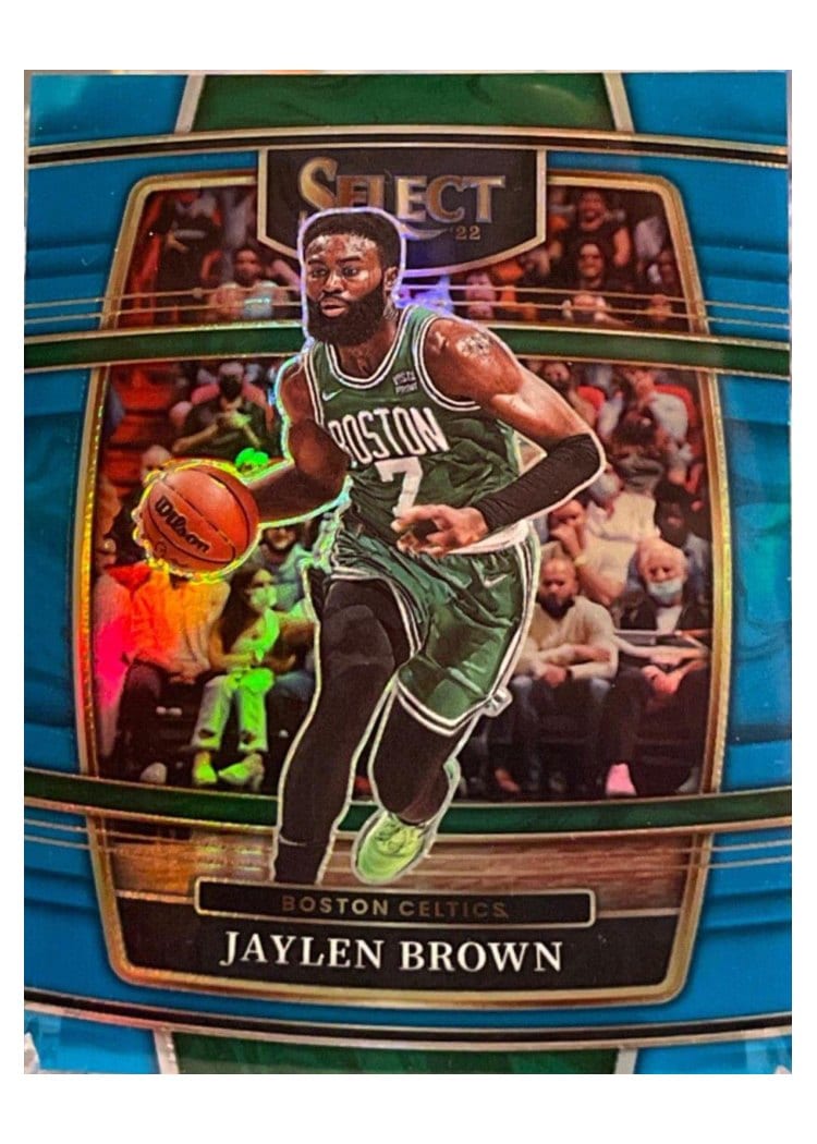 2021-22 Panini Select Base Set Jaylen Brown #67 card