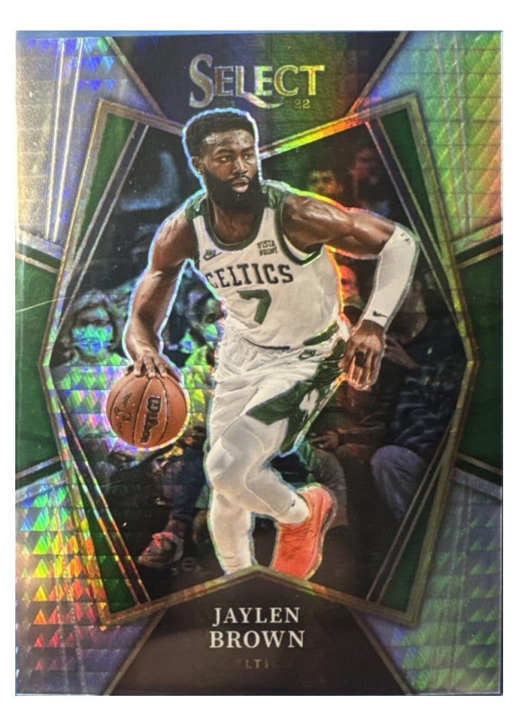 2021-22 Panini Select Base Set Jaylen Brown #67 card