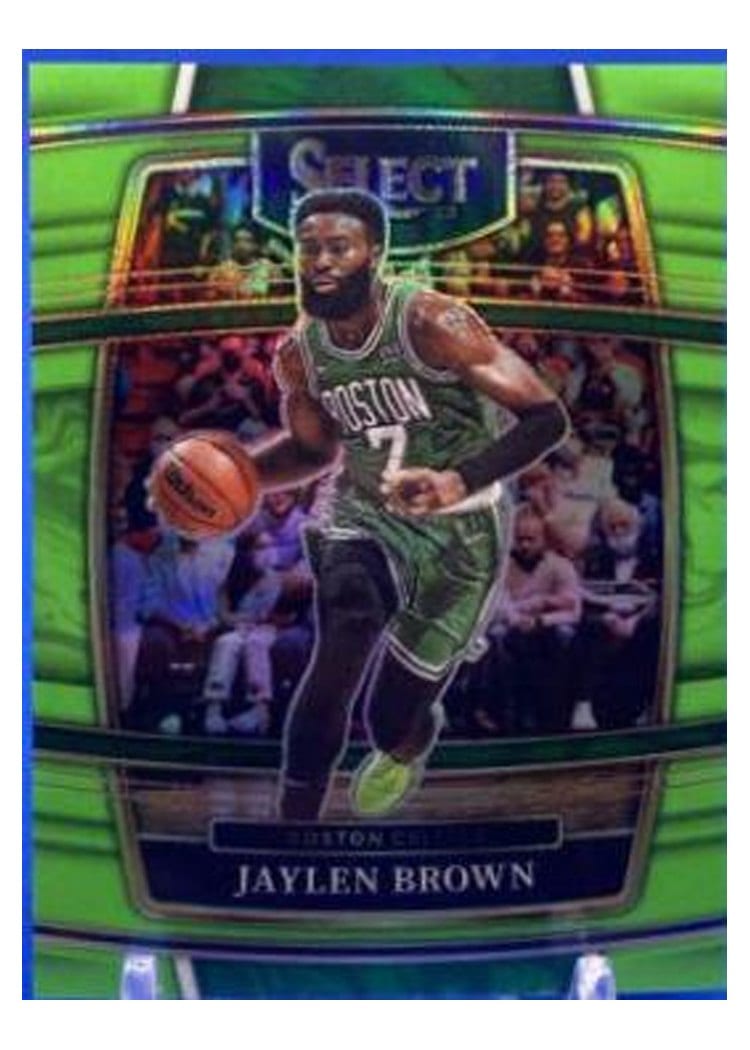 2021-22 Panini Select Base Set Jaylen Brown #67 card