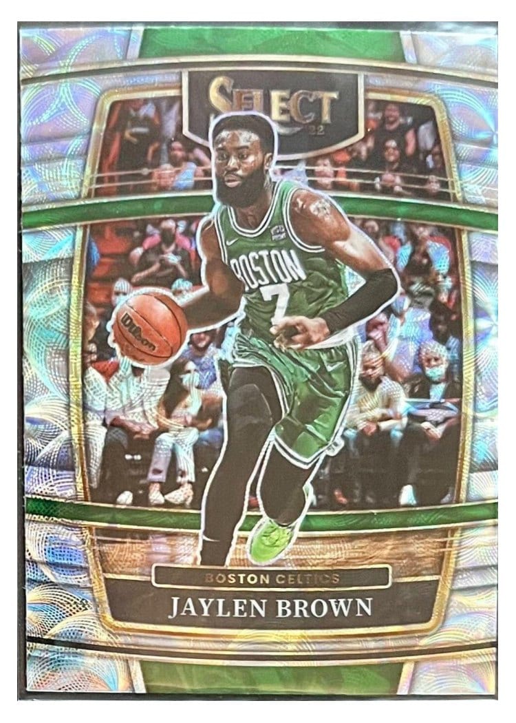 2021-22 Panini Select Base Set Jaylen Brown #67 card