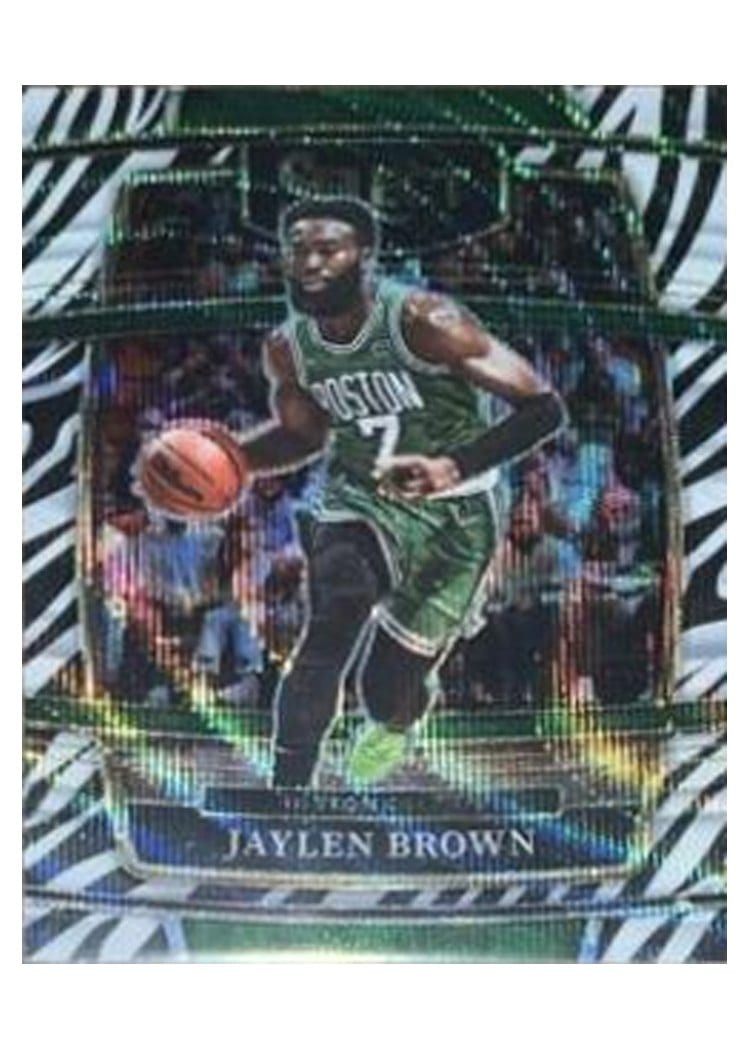 2021-22 Panini Select Base Set Jaylen Brown #67 card