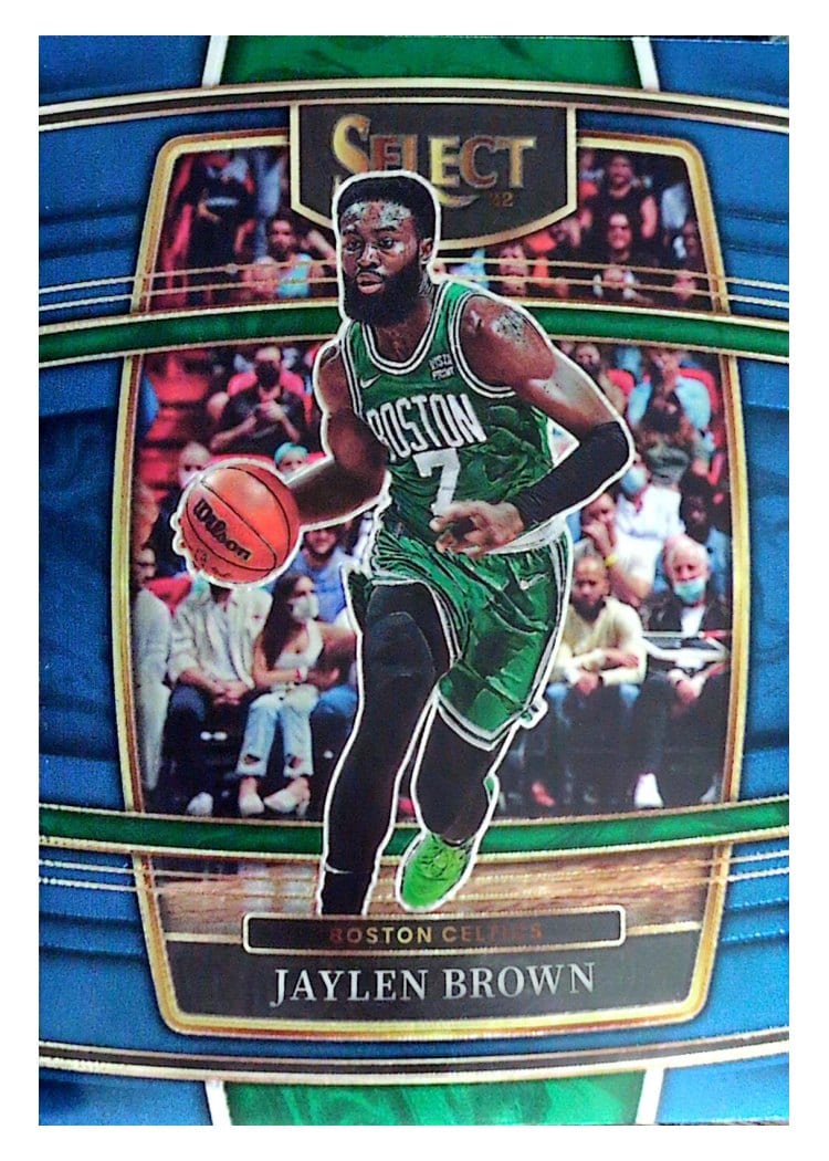 2021-22 Panini Select Base Set Jaylen Brown #67 card