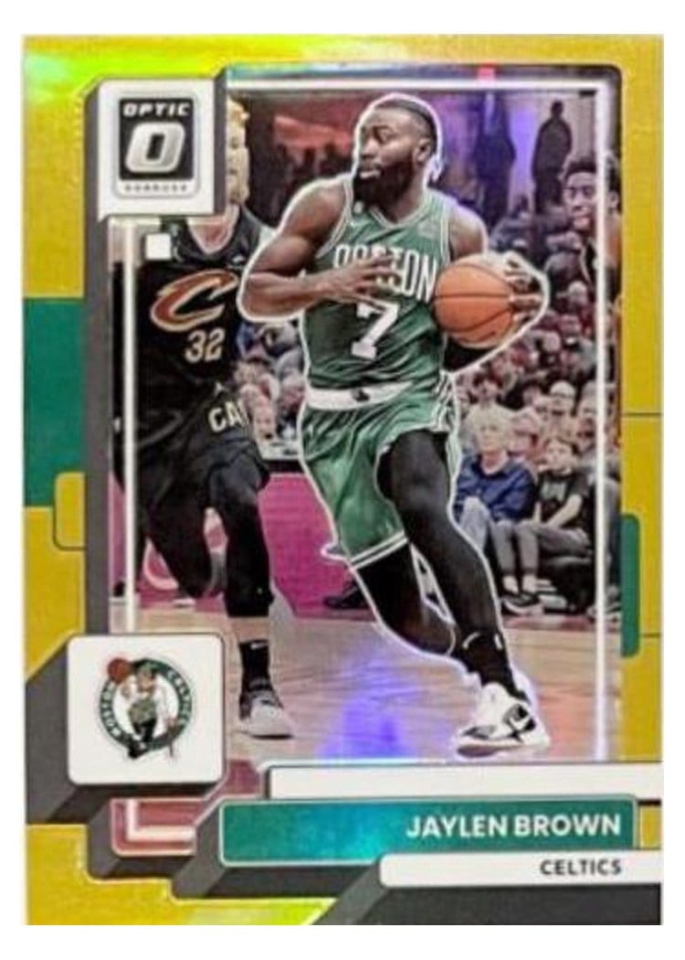 2022-23 Donruss Optic Base Set Jaylen Brown #32 card