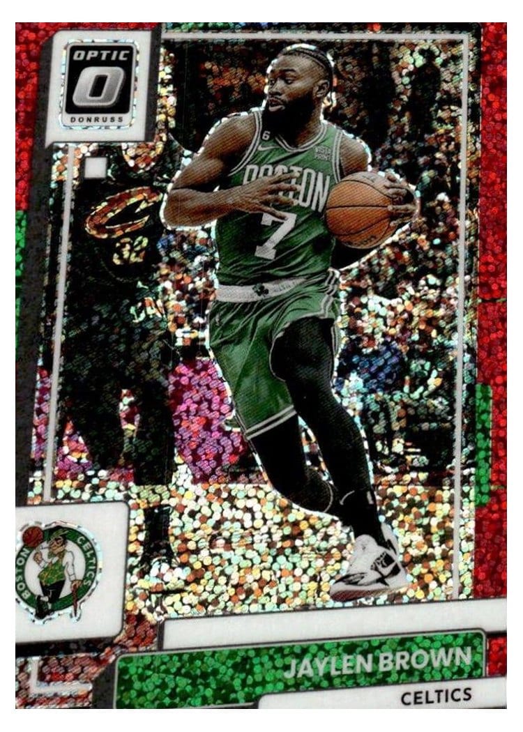 2022-23 Donruss Optic Base Set Jaylen Brown #32 card