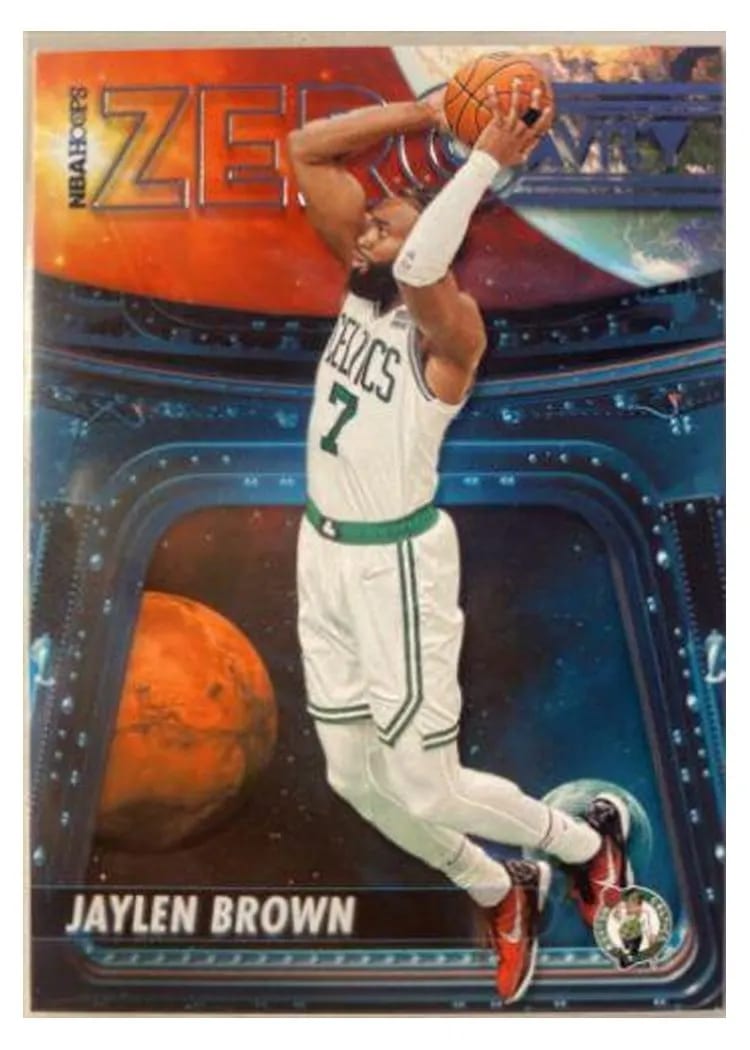 2022-23 Hoops Zero Gravity Jaylen Brown #7 card
