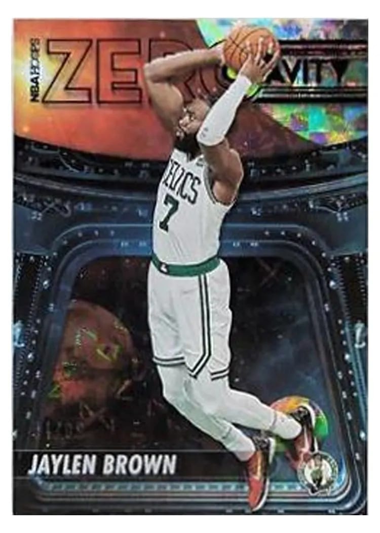 2022-23 Hoops Zero Gravity Jaylen Brown #7 card
