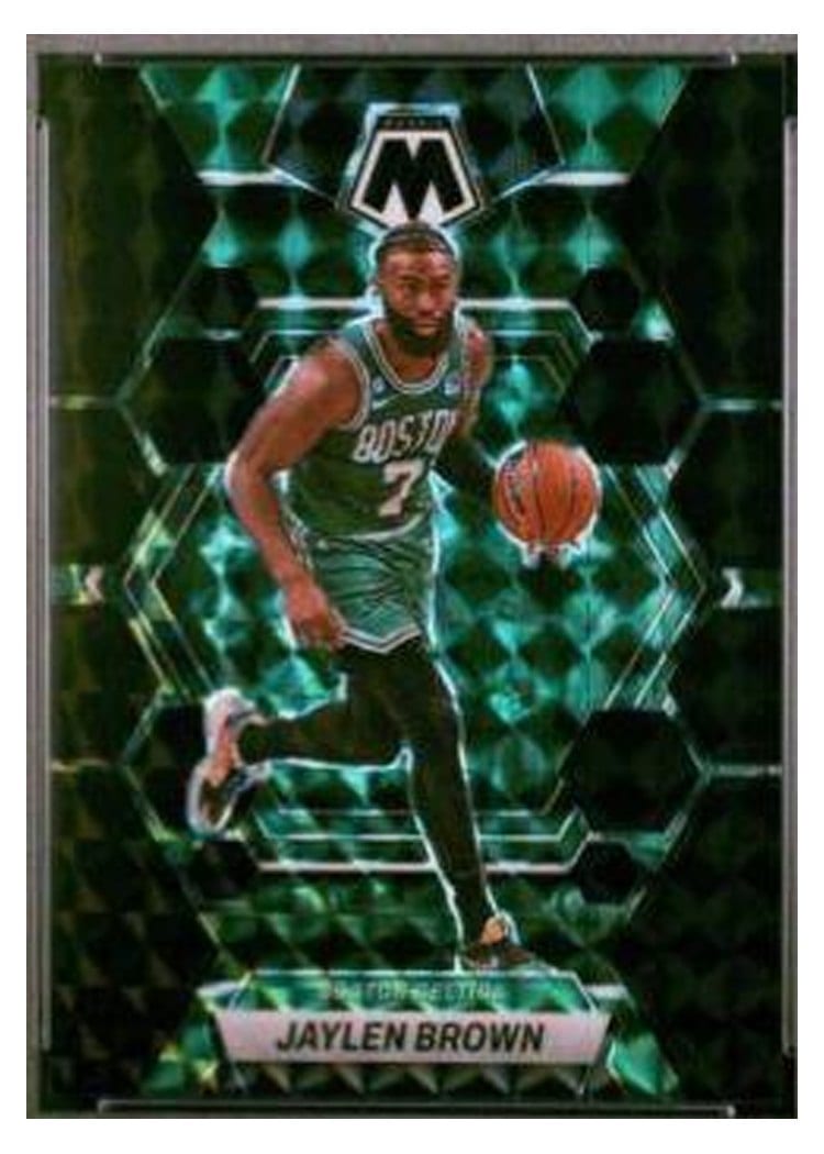 2022-23 Panini Mosaic Base Set Jaylen Brown #9 card