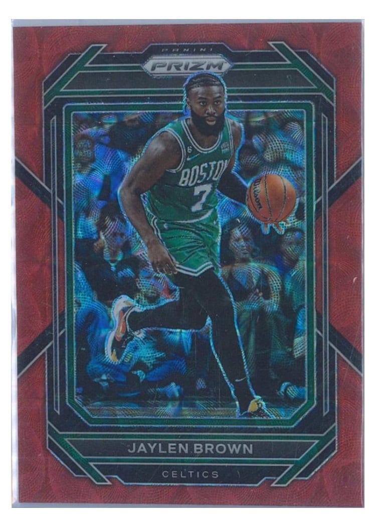 2022-23 Panini Prizm Base Set Jaylen Brown #2 card
