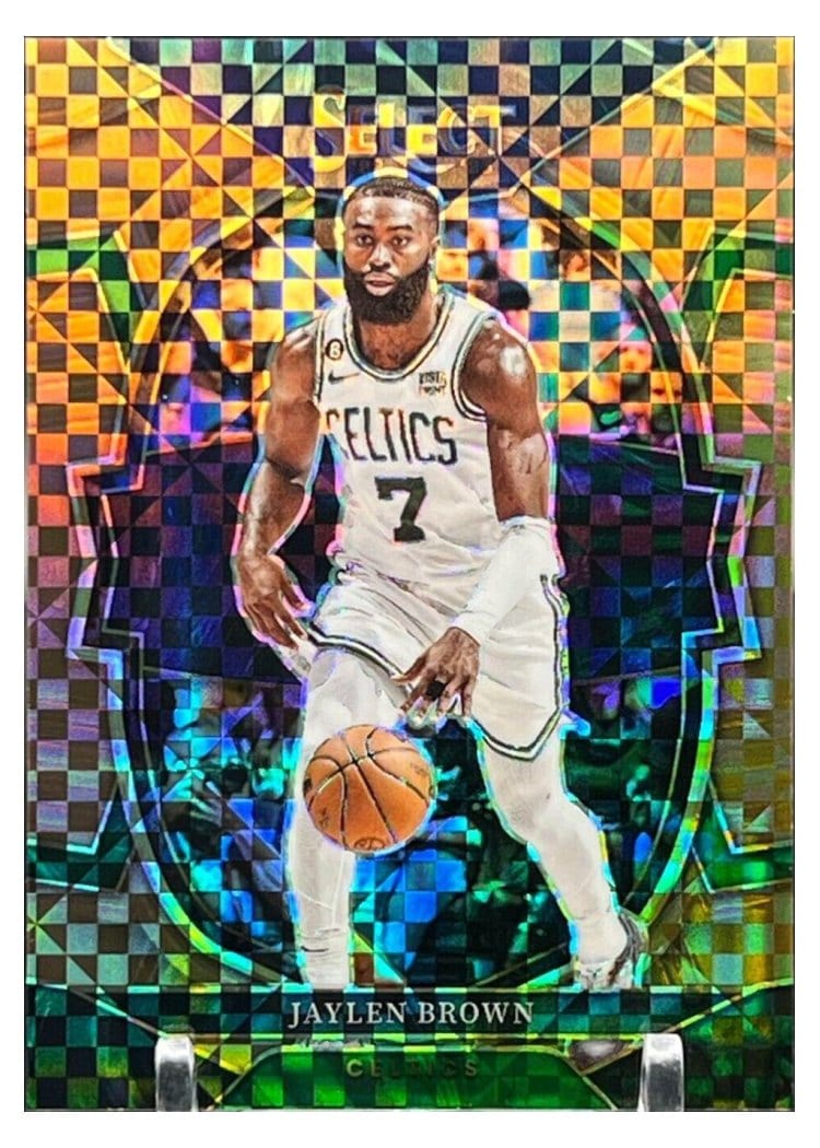 2022-23 Panini Select Base Set Jaylen Brown #32 card