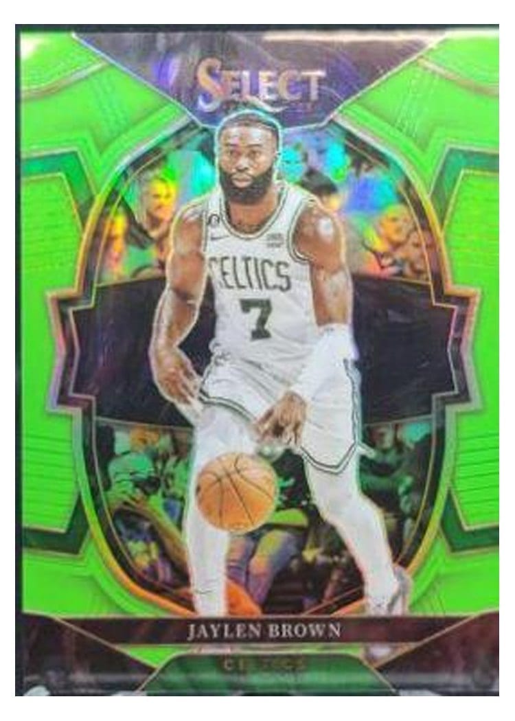 2022-23 Panini Select Base Set Jaylen Brown #32 card