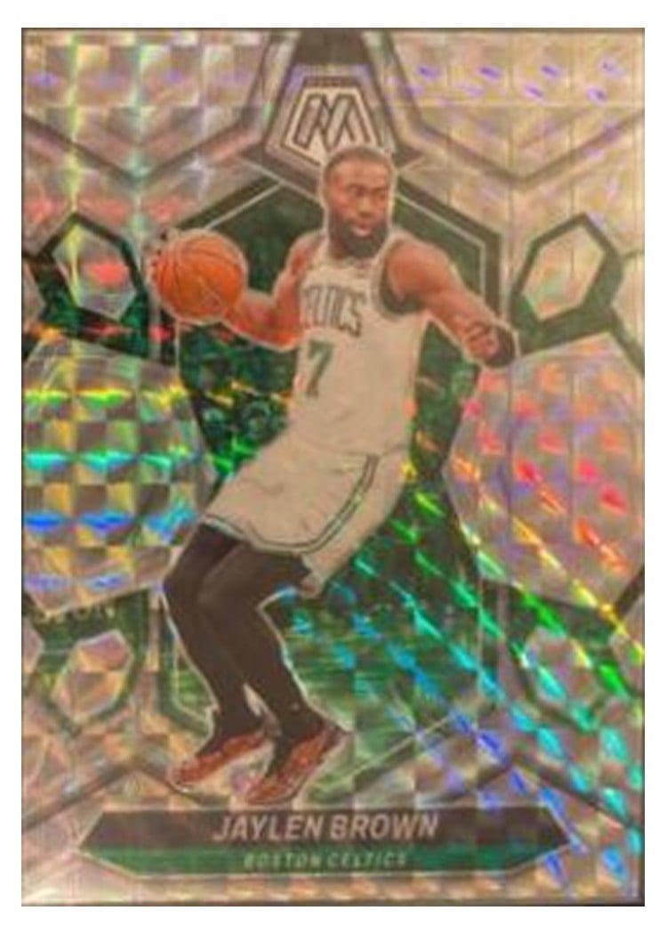 2023-24 Panini Mosaic Base Set Jaylen Brown #182 card