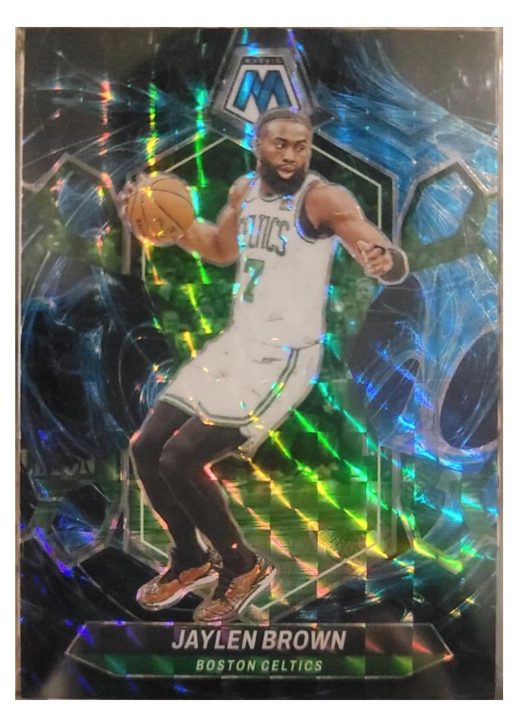2023-24 Panini Mosaic Base Set Jaylen Brown #182 card