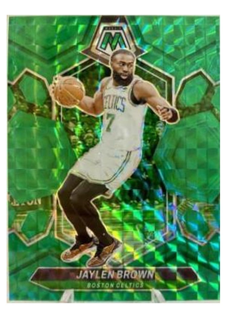 2023-24 Panini Mosaic Base Set Jaylen Brown #182 card