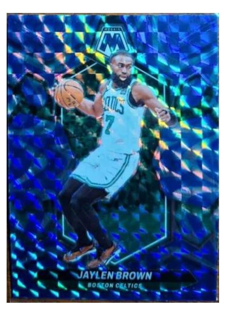 2023-24 Panini Mosaic Base Set Jaylen Brown #182 card