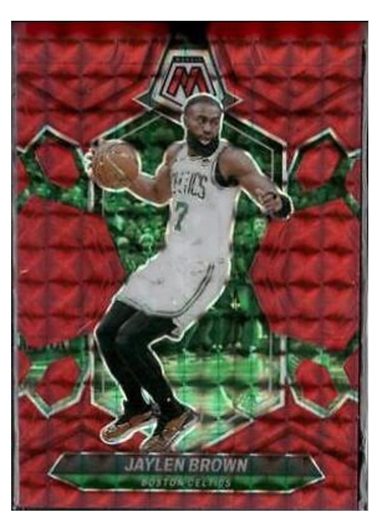 2023-24 Panini Mosaic Base Set Jaylen Brown #182 card