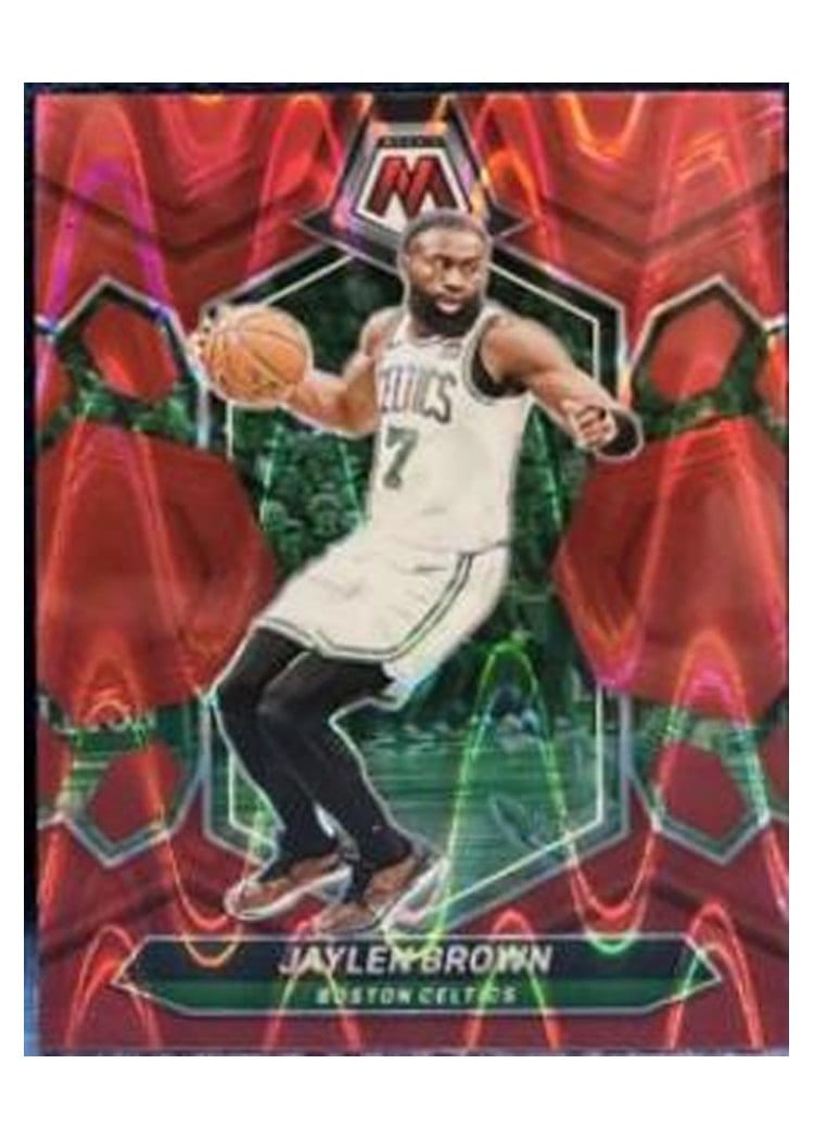 2023-24 Panini Mosaic Base Set Jaylen Brown #182 card