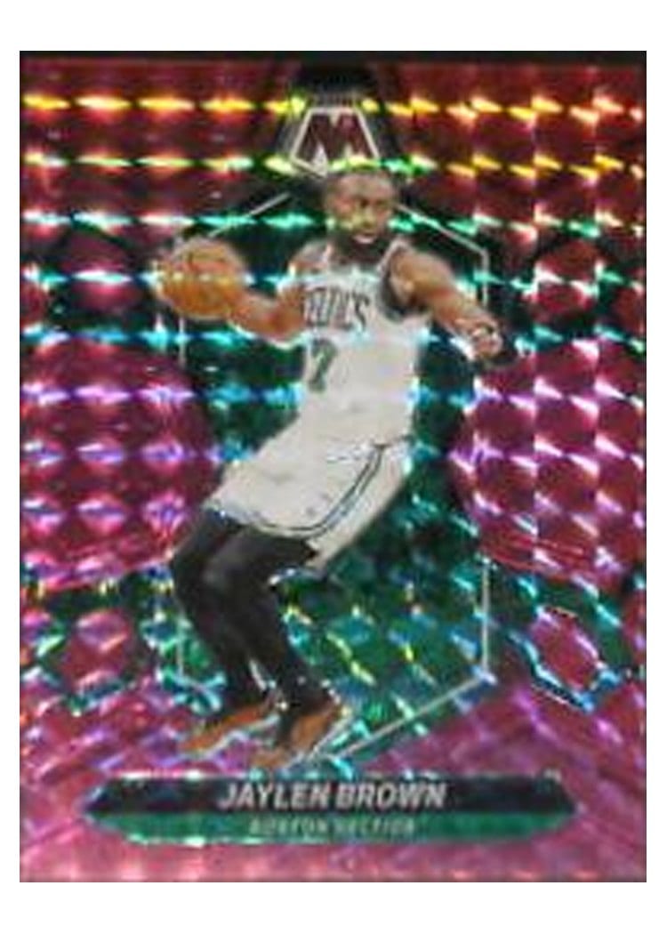 2023-24 Panini Mosaic Base Set Jaylen Brown #182 card