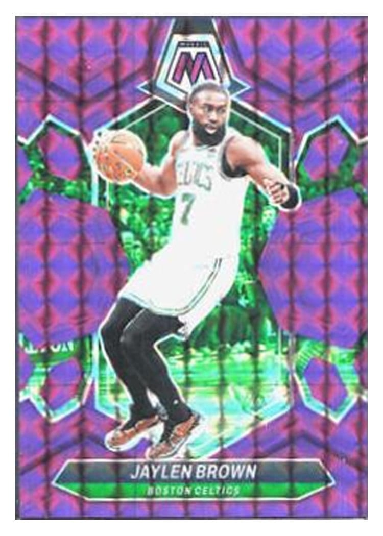 2023-24 Panini Mosaic Base Set Jaylen Brown #182 card