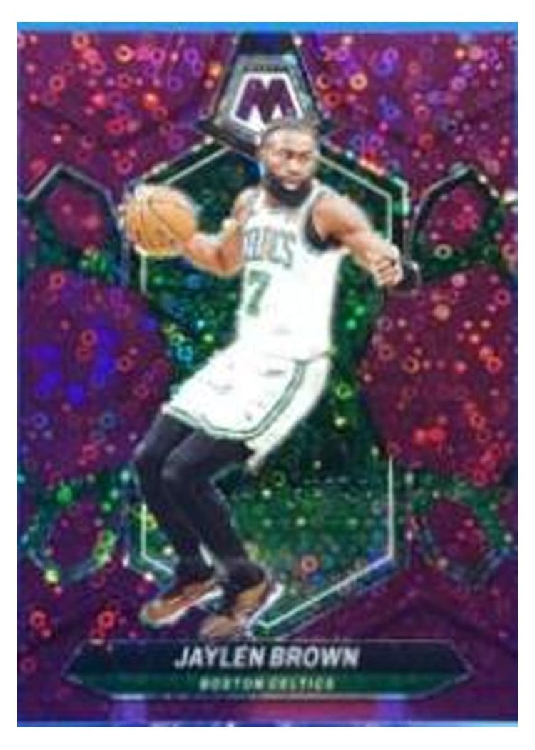 2023-24 Panini Mosaic Base Set Jaylen Brown #182 card