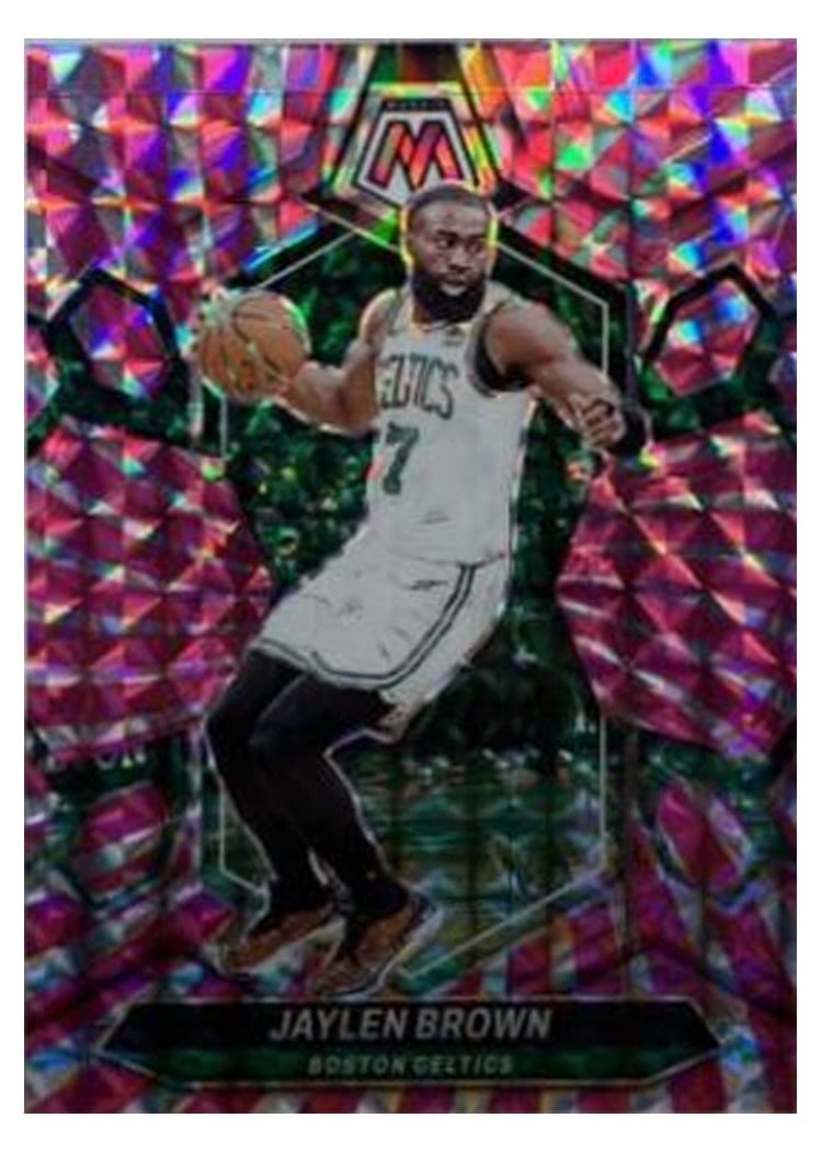2023-24 Panini Mosaic Base Set Jaylen Brown #182 card