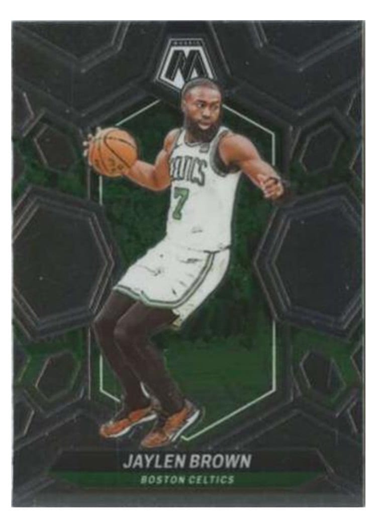 2023-24 Panini Mosaic Base Set Jaylen Brown #182 card