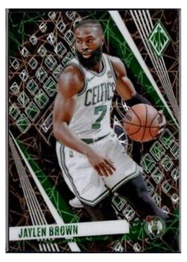 2023-24 Panini Phoenix Base Set Jaylen Brown #77 card