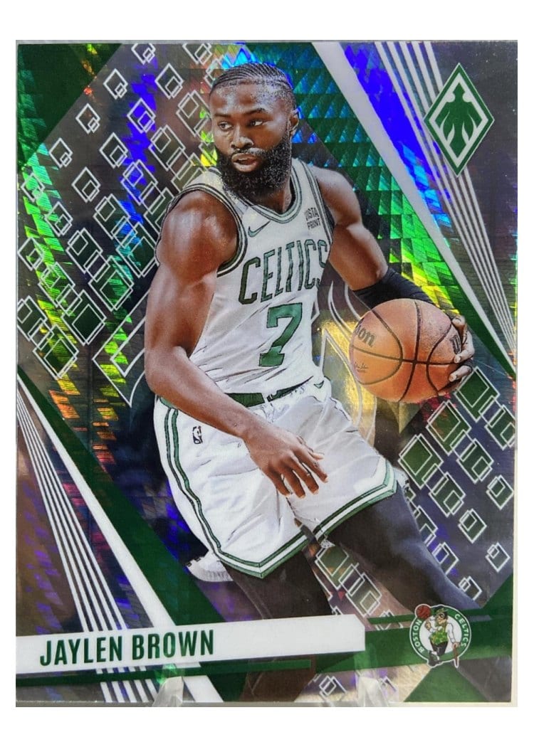 2023-24 Panini Phoenix Base Set Jaylen Brown #77 card