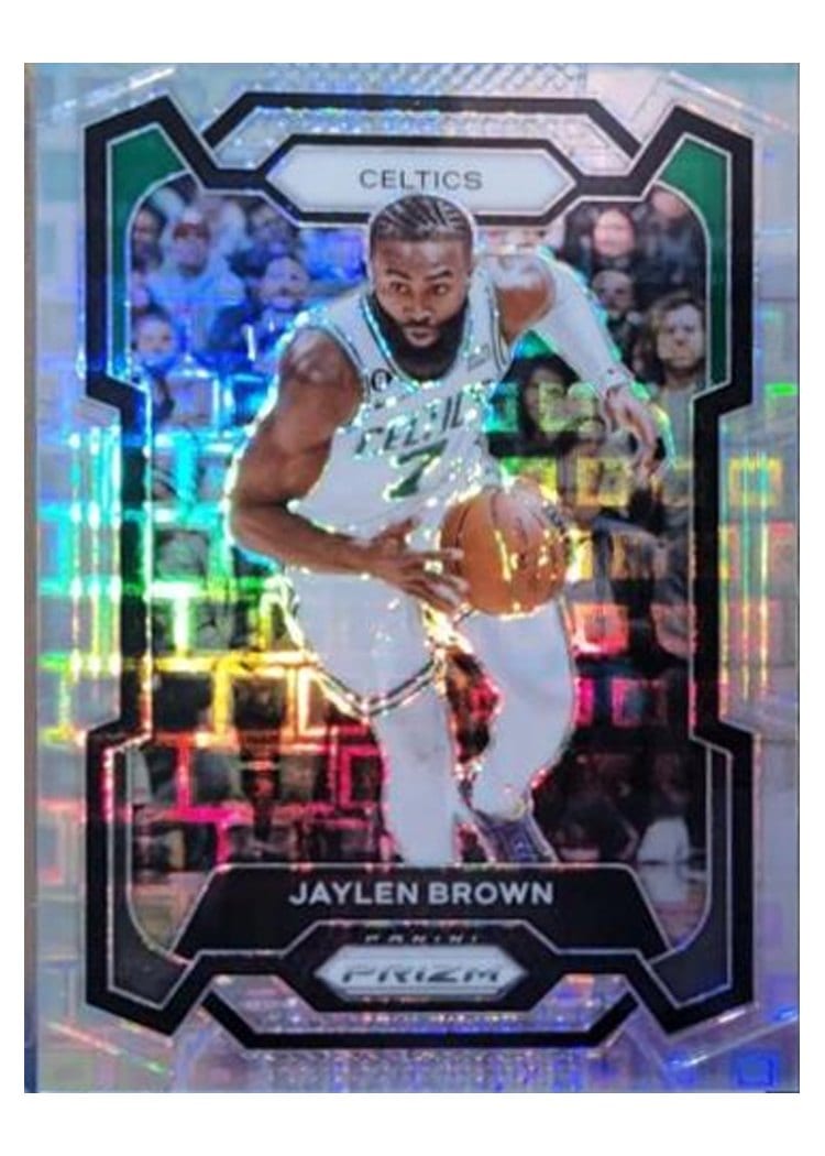 2023-24 Panini Prizm Base Set Jaylen Brown #31 card