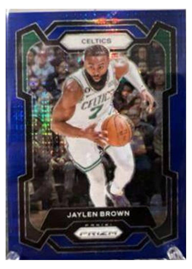 2023-24 Panini Prizm Base Set Jaylen Brown #31 card