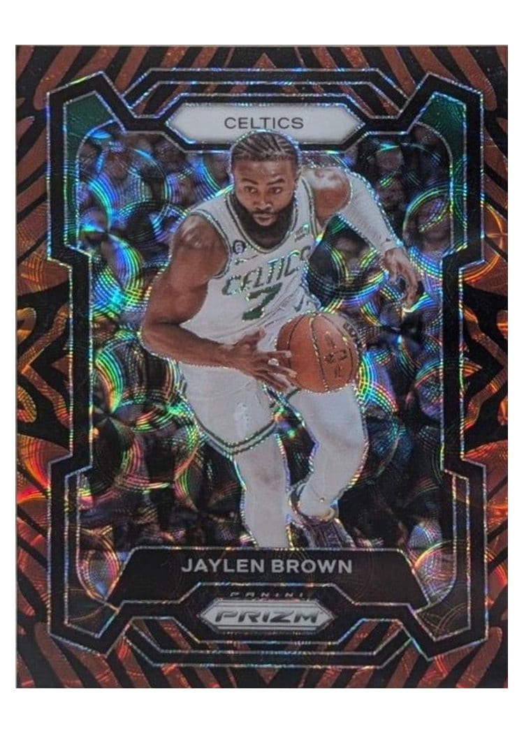 2023-24 Panini Prizm Base Set Jaylen Brown #31 card