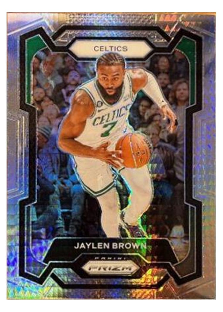 2023-24 Panini Prizm Base Set Jaylen Brown #31 card