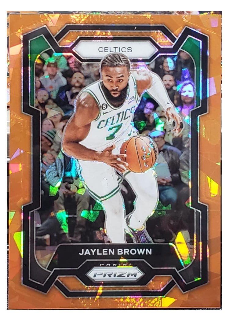 2023-24 Panini Prizm Base Set Jaylen Brown #31 card