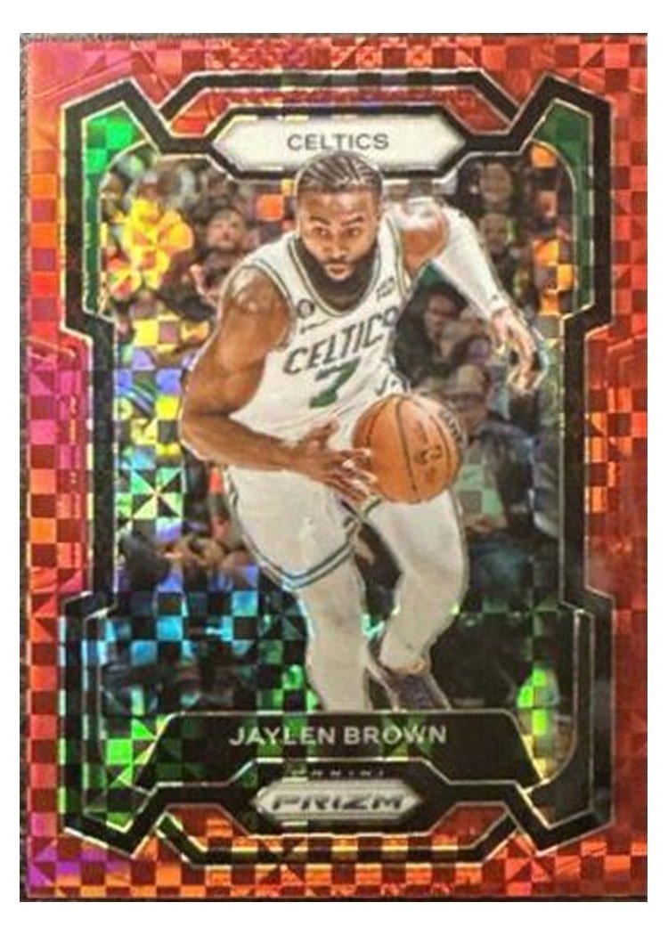 2023-24 Panini Prizm Base Set Jaylen Brown #31 card