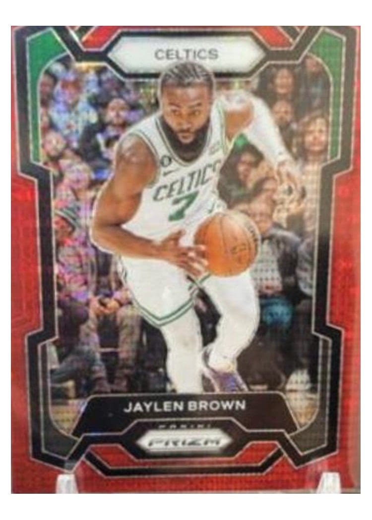 2023-24 Panini Prizm Base Set Jaylen Brown #31 card