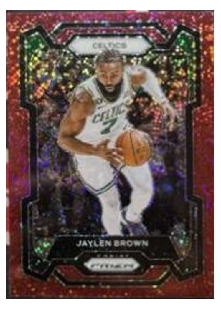 2023-24 Panini Prizm Base Set Jaylen Brown #31 card