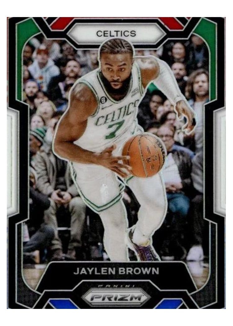 2023-24 Panini Prizm Base Set Jaylen Brown #31 card