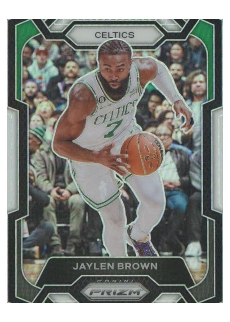 2023-24 Panini Prizm Base Set Jaylen Brown #31 card