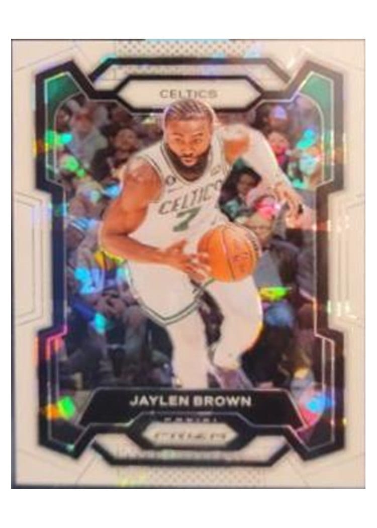 2023-24 Panini Prizm Base Set Jaylen Brown #31 card