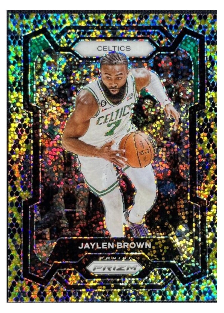 2023-24 Panini Prizm Base Set Jaylen Brown #31 card