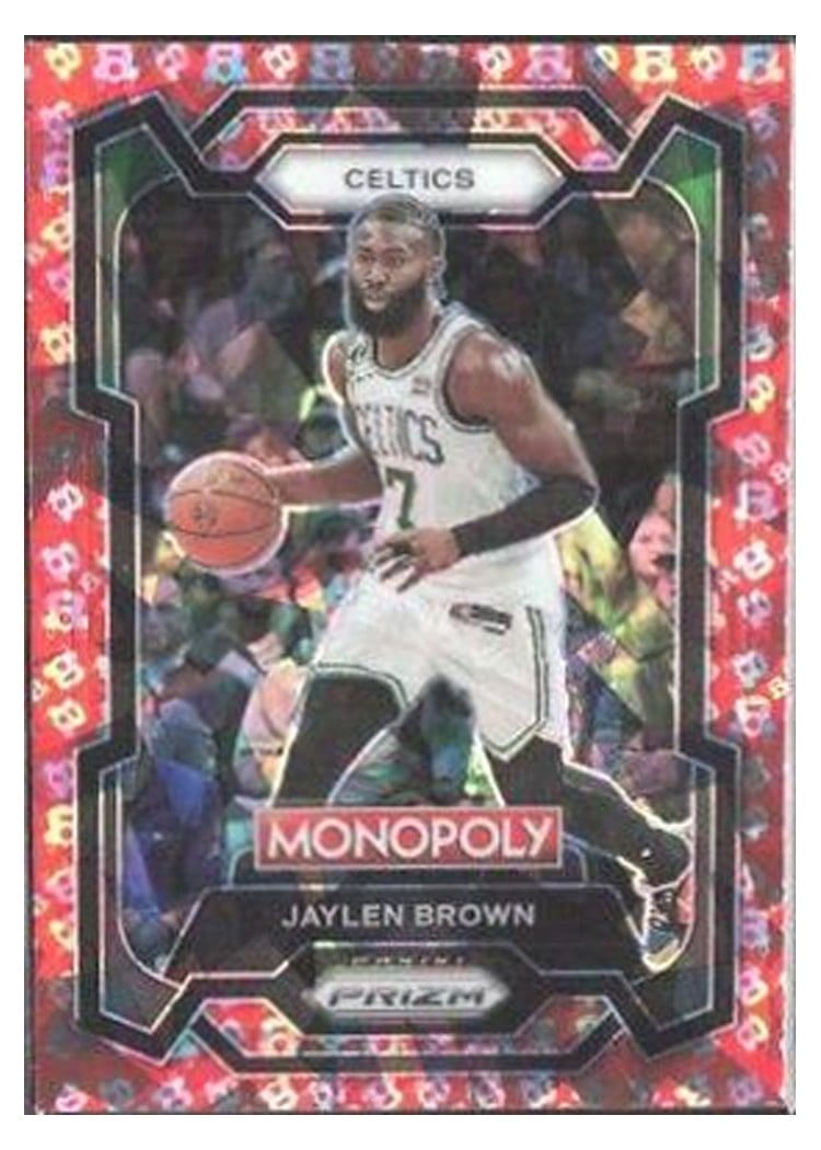 2023-24 Panini Prizm Monopoly Base Set Jaylen Brown #8 card